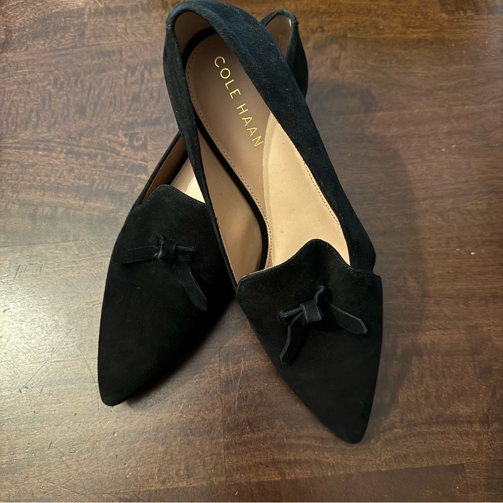 Cole Haan Viola Suede Skimmer Flats 7.5 - Picture 5 of 10